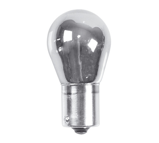 P21W 12V 21W BA15s ΜΟΝΟΠΟΛΙΚΟ CHROME SERIES ΚΑΘΡΕΠΤΗΣ ΚΟΚΚΙΝΟ ΦΩΣ BLISTER 2ΤΕΜ.