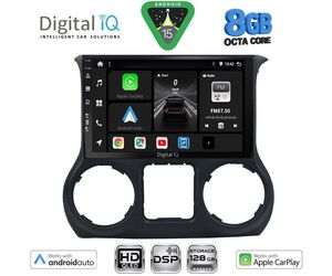 DIGITAL IQ BXF 7296_CPAA (10inc) MULTIMEDIA TABLET for JEEP WRANGLER  mod. 2014-2017