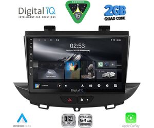 DIGITAL IQ RSD 1490_CPA (9inc) MULTIMEDIA TABLET for OPEL CROSSLAND - GRANDLAND mod. 2017-2025