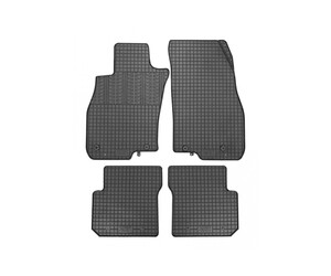 Cik - ΠΑΤΑΚΙΑ ΑΥΤΟΚΙΝΗΤΟΥ ΑΠΟ ΛΑΣΤΙΧΟ ΓΙΑ ALFA ROMEO MITO 2008-2019 ΣΕ ΜΑΥΡΟ ΧΡΩΜΑ ΜΕ ΚΟΥΜΠΩΜΑΤΑ - 4 ΤΕΜ. (RM.AL.0001/CK)