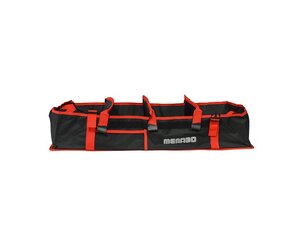 ΣΑΚΟΣ ORGANIZER ΠΟΡΤ ΜΠΑΓΚΑΖ ME 4 ΑΠΟΣΠΩΜΕΝΑ ΤΜΗΜΑΤΑ 67Lt 96x39x18 ΜΑΥΡΟ-ΚΟΚΚΙΝΟ MENABO