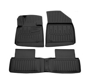 Race Axion - Πατάκια Για Citroen C5 (RD/TD) 2008-2017 5πορτο Λάστιχο Σκαφάκια Προστατευτικά Με Κουμπώματα Για Επιβατικά Αυτοκίνητα - 4 τεμ. (5003024/ST)