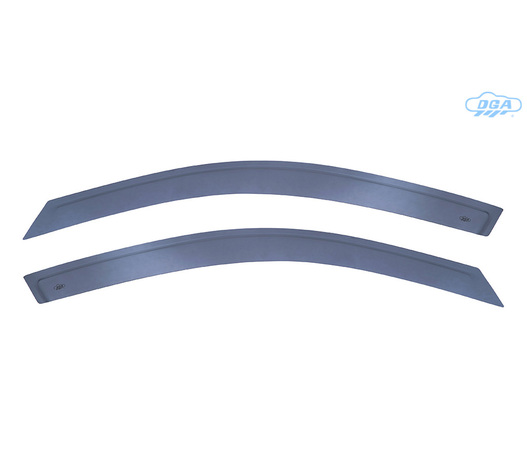 DGA - Ανεμοθραύστες Εμπρός Παραθύρων τύπου Φιμέ για Toyota Corolla Sedan (E210) 2018> 4πορτο υλικό Plexiglass - 2 τεμ. (DGA23098)