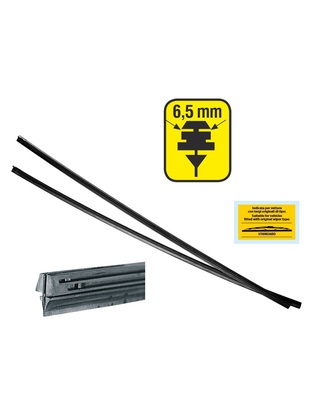 ΛΑΣΤΙΧΑ ΥΑΛΟΚΑΘΑΡΙΣΤΗΡΩΝ 61cmX6,5mm BLADE-X ΜΕ ΕΠΙΚΑΛΥΨΗ PTFE ΧΩΡΙΣ ΛΑΜΑΚΙΑ ΧΥΜΑ