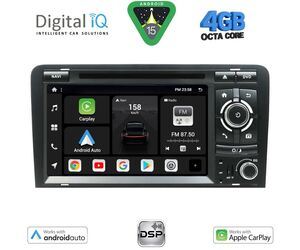DIGITAL IQ BXF 649_CPAA (7" DVD) MULTIMEDIA SYSTEM for AUDI A3 mod. 2003-2012