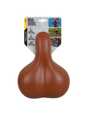 Σέλα ποδηλάτου (257x200mm /695gr) καφέ Relax City S-5 Selle/Saddles Specialist