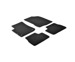 ΠΑΤΑΚΙΑ EXECUTIVE ΜΟΚΕΤΑ ΓΙΑ PEUGEOT 208 3D / 5D 04/2012-2019 ΣΕ ΜΑΥΡΟ ΧΡΩΜΑ ME ΚΟΥΜΠΩΜΑΤΑ LAMPA - 4 ΤΕΜ.