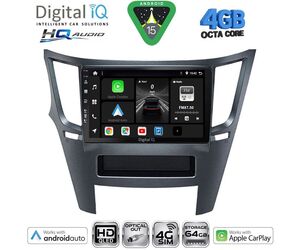 DIGITAL IQ BXK 19667_CPAA (9inc) MULTIMEDIA TABLET for SUBARU LEGACY - OUTBACK mod. 2009-2014
