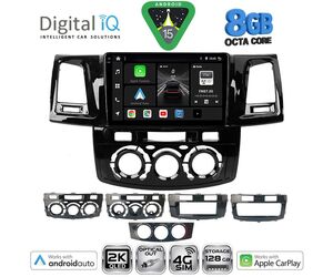DIGITAL IQ BXK 20720_CPAA (9inc) MULTIMEDIA TABLET for TOYOTA HILUX mod. 2005-2016