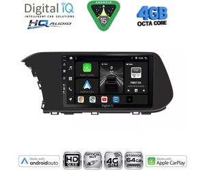 DIGITAL IQ BXK 19220_CPAA (10inc) MULTIMEDIA TABLET for HYUNDAI i20 - BAYON mod. 2020-2026