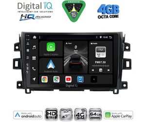 DIGITAL IQ BXK 19456_CPAA (10inc) MULTIMEDIA TABLET for NISSAN NAVARA mod. 2016-2025