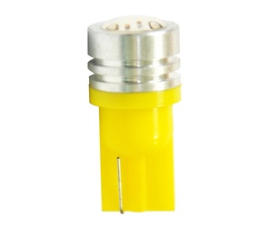 T10 W5W 12V W2,1x9,5d LED 1xHP ΚΙΤΡΙΝΟ (ΚΑΡΦΩΤΟ ΑΚΑΛΥΚΟ) BLISTER 2ΤΕΜ. M-TECH