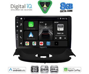 DIGITAL IQ BXF 7505_CPAA (9inc) MULTIMEDIA TABLET for PEUGEOT 206 mod. 1998-2006