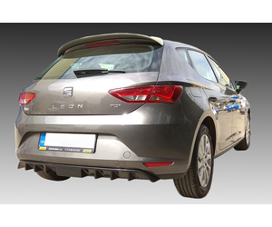 Motordrome - Πίσω Διαχύτης για Seat Leon Mk3 5-doors (2012-2017) - 1 Τεμ.  (K150-002)