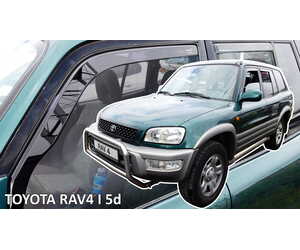 Heko - Ανεμοθραύστες Παραθύρων Για Toyota RAV4 (XA10) I 1994 > 2000 5πορτο υλικό Acrylic Χρώμα Φιμέ - 4 τεμ. (ΑΝΕΜ.SET29694)