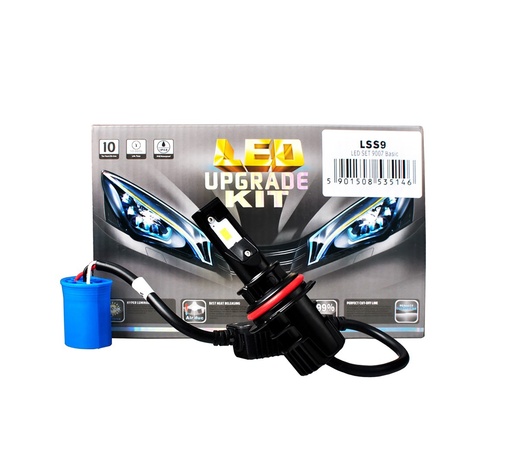 HB5 12/24V 24W 5.700K LED KIT BASIC EPISTAR 2ΤΕΜ. (ΜΕ ΑΝΕΜΙΣΤΗΡΑΚΙ ή ΨΥΚΤΡΑ) M-TECH