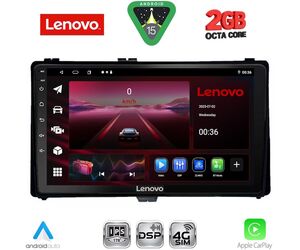 LENOVO LVF 5703_CPA (9inc) MULTIMEDIA TABLET for TOYOTA AURIS mod. 2015-2021 – AYGO X mod. 2022-2026 – COROLLA mod. 2017-2019