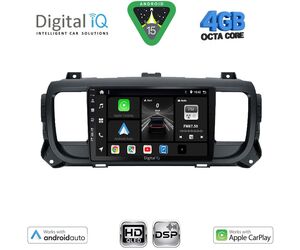 DIGITAL IQ BXF 16729_CPAA (9inc) MULTIMEDIA TABLET for CITROEN JUMPY-SPACETOURER – PEUGEOT EXPERT-TRAVELLER – TOYOTA PROACE mod. 2016-2026