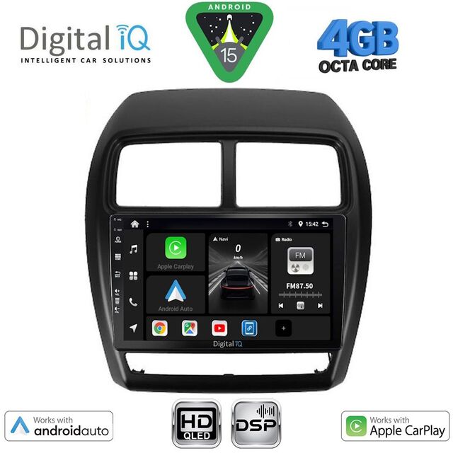 DIGITAL IQ BXF 16431_CPAA (9inc) MULTIMEDIA TABLET for MITSUBISHI ASX mod. 2020-2023