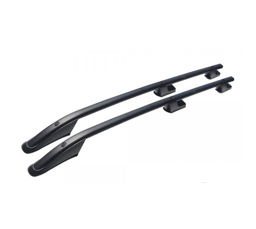 ΜΠΑΡΕΣ ΟΡΟΦΗΣ ΓΙΑ CITROEN NEMO 2008+ /PEUGEOT BIPPER 2008+ /FIAT FIORINO 2008+ ΠΑΡΑΛΛΗΛΕΣ ΑΛΟΥΜΙΝΙΟΥ 2 ΤΕΜ. ΜΑΥΡΕΣ