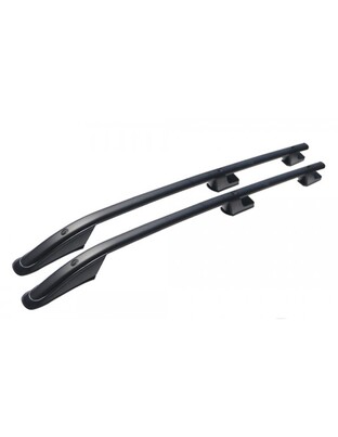 ΜΠΑΡΕΣ ΟΡΟΦΗΣ ΓΙΑ CITROEN NEMO 2008+ /PEUGEOT BIPPER 2008+ /FIAT FIORINO 2008+ ΠΑΡΑΛΛΗΛΕΣ ΑΛΟΥΜΙΝΙΟΥ 2 ΤΕΜ. ΜΑΥΡΕΣ