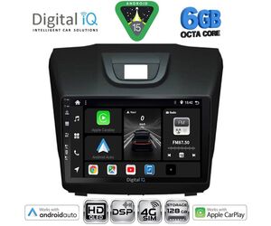 DIGITAL IQ BXF 17255_CPAA (9inc) MULTIMEDIA TABLET for ISUZU DMAX mod. 2012-2020