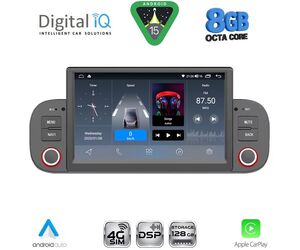 DIGITAL IQ BLM 722_CPA (7" DECK) MULTIMEDIA SYSTEM for FIAT PANDA mod. 2012-2021