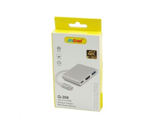 ΑΝΤΑΠΤΟΡΑΣ TYPE-C ΣΕ HDMI ANDOWL AN-Q-308