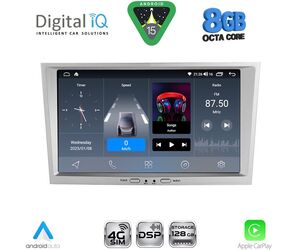 DIGITAL IQ BLM 718SL_CPA (8" DECK) MULTIMEDIA SYSTEM for OPEL ALL mod. 2004-2014 (SILVER)