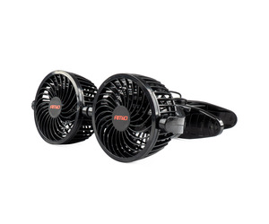 Amio - ΑΝΕΜΙΣΤΗΡΑΣ ΔΙΠΛΟΣ 12V 2χ4''(10,8cm) ΜΕ ΦΙΣ ΑΝΑΠΤΗΡΑ/2 ΤΑΧΥΤΗΤΩΝ/ ΜΕ ΜΑΝΤΑΛΑΚΙ PRO SERIES - 1 TEM. (03012/AM)