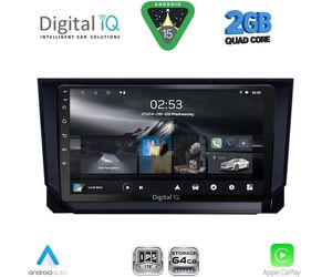 DIGITAL IQ RSD 1573_CPA (9inc) MULTIMEDIA TABLET for SEAT ARONA - IBIZA mod. 2018-2026