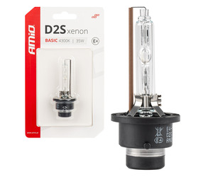 Amio - ΑΝΤΑΛΛΑΚΤΙΚΗ ΛΑΜΠΑ ΧΕΝΟΝ BASIC D2S 12V 4.300k 35W BLISTER CARD - 1 ΤΕΜ. (03860/AM)