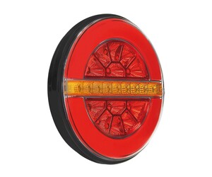 ΦΩΣ ΠΙΣΩ ΔΕΞΙ 12/24V DYNAMIC-O 140 mm ΜΕ 29 LED 3 ΧΡΗΣΕΙΣ ΘΕΣΕΩΣ/ΦΛΑΣ/STOP (ΚΟΚΚΙΝΟ/ΠΟΡΤΟΚΑΛΙ) - 1 ΤΕΜ.