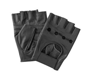 ΓΑΝΤΙΑ ΟΔΗΓΟΥ ΔΕΡΜΑΤΙΝΑ ΜΑΥΡΑ ΜΙΣΑ (XL) VINTAGE GLOVES