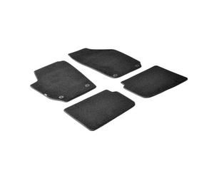 ΠΑΤΑΚΙΑ EXECUTIVE ΜΟΚΕΤΑ ΓΙΑ SKODA ROOMSTER 09/2006-2015 ΣΕ ΜΑΥΡΟ ΧΡΩΜΑ ME ΚΟΥΜΠΩΜΑΤΑ LAMPA - 4 ΤΕΜ.