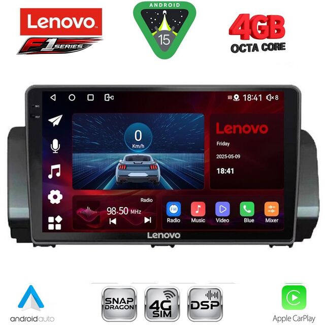 LENOVO SSQ 9109A_CPA (10inc) MULTIMEDIA TABLET for DACIA LOGAN - SANDERO - JOGGER mod. 2020-2026