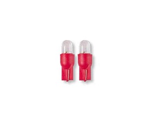 T10 W5W 12V ΛΑΜΠΑΚΙ ΨΕΙΡΑ ΚΟΚΚΙΝΟ (1LED)