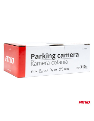 Amio - ΚΑΜΕΡΑ ΟΠΙΣΘΟΠΟΡΕΙΑΣ 12V LED ΜΕ NYΧΤΕΡΙΝΗ ΛΗΨΗ ΒΙΔΩΤΗ HD-310 IR - 1 TEM. (03531/AM)