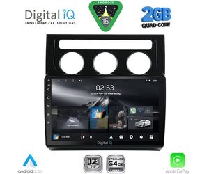 DIGITAL IQ RSD 1767_CPA CLIMA (10inc) MULTIMEDIA TABLET for VW TOURAN mod. 2003-2010