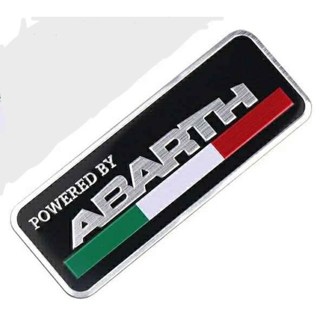 Αυτοκόλλητο αλουμινίου - Abarth