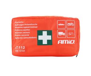AMiO - Φαρμακείο Κιτ Πρώτων Βοηθειών DIN 13164 23x13x8 cm - 1 Τεμ. (02396/AM)