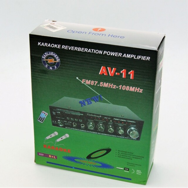 POWER ΕΝΙΣΧΥΤΗΣ KARAOKE AV-11 AU-SP-2352