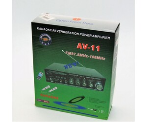POWER ΕΝΙΣΧΥΤΗΣ KARAOKE AV-11 AU-SP-2352