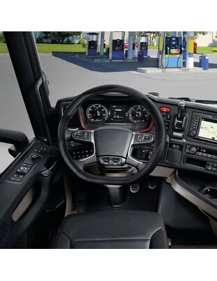 IVECO S-WAY 10/2019+ /SCANIA R/S SERIE 7 11/2016+ ΚΑΛΥΜΜΑ ΤΙΜΟΝΙΟΥ ΦΟΡΤΗΓΟΥ CLUB ΜΑΥΡΟ/ΚΟΦΤΟ