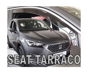 ΑΝΕΜΟΘΡΑΥΣΤΕΣ ΓΙΑ SEAT TARRACO 5D 2019+ ΖΕΥΓΑΡΙ ΑΠΟ ΕΥΚΑΜΠΤΟ ΦΙΜΕ ΠΛΑΣΤΙΚΟ HEKO - 2 ΤΕΜ.