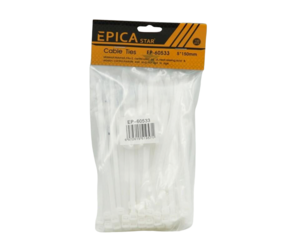 ΔΕΜΑΤΙΚΑ ΚΑΛΩΔΙΩΝ 100ΤΜΧ 5*150mm EPICA STAR EP-60533