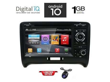 DIGITAL IQ X078_GPS (7'' DVD) MULTIMEDIA SYSTEM for AUDI ΤΤ mod. 2007-2015