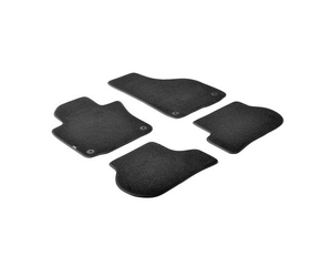 ΠΑΤΑΚΙΑ EXECUTIVE ΜΟΚΕΤΑ ΓΙΑ SKODA OCTAVIA SW 5D 2004-2013 / 2013+ / VOLKSWAGEN GOLF V / VI 2003-2014 / JETTA 2005-2011 / SCIROCCO 2008-2017 ΣΕ ΜΑΥΡΟ ΧΡΩΜΑ ME ΚΟΥΜΠΩΜΑΤΑ LAMPA - 4 ΤΕΜ.